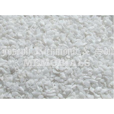 White Glass Chippings