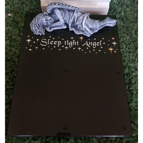 Angel Plaque with Swarovski Crystals