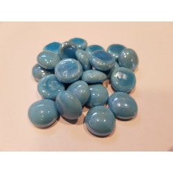Light Blue Porcelain Beads