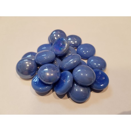 Dark Blue Porcelain Beads