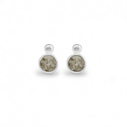 EverWith Delicate Drop Memorial Ashes Earrings