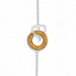 EverWith Ladies Guardian Memorial Ashes Bracelet