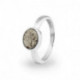 EverWith Ladies Oval Memorial Ashes Ring