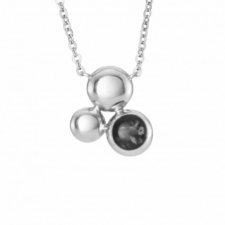 EverWith Ladies Rondure Array Memorial Ashes Necklace