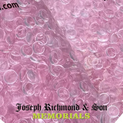 Pink Glass Beads