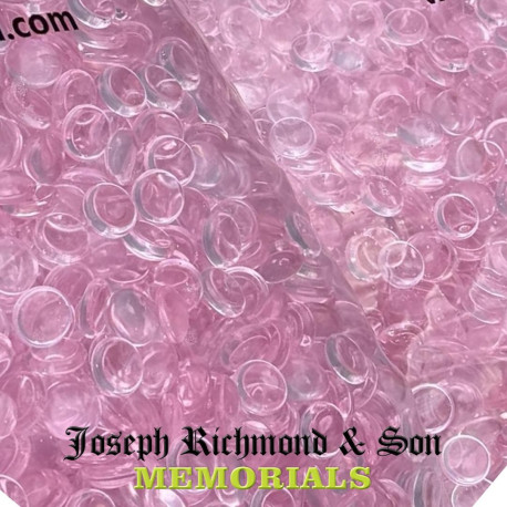 Pink Glass Beads